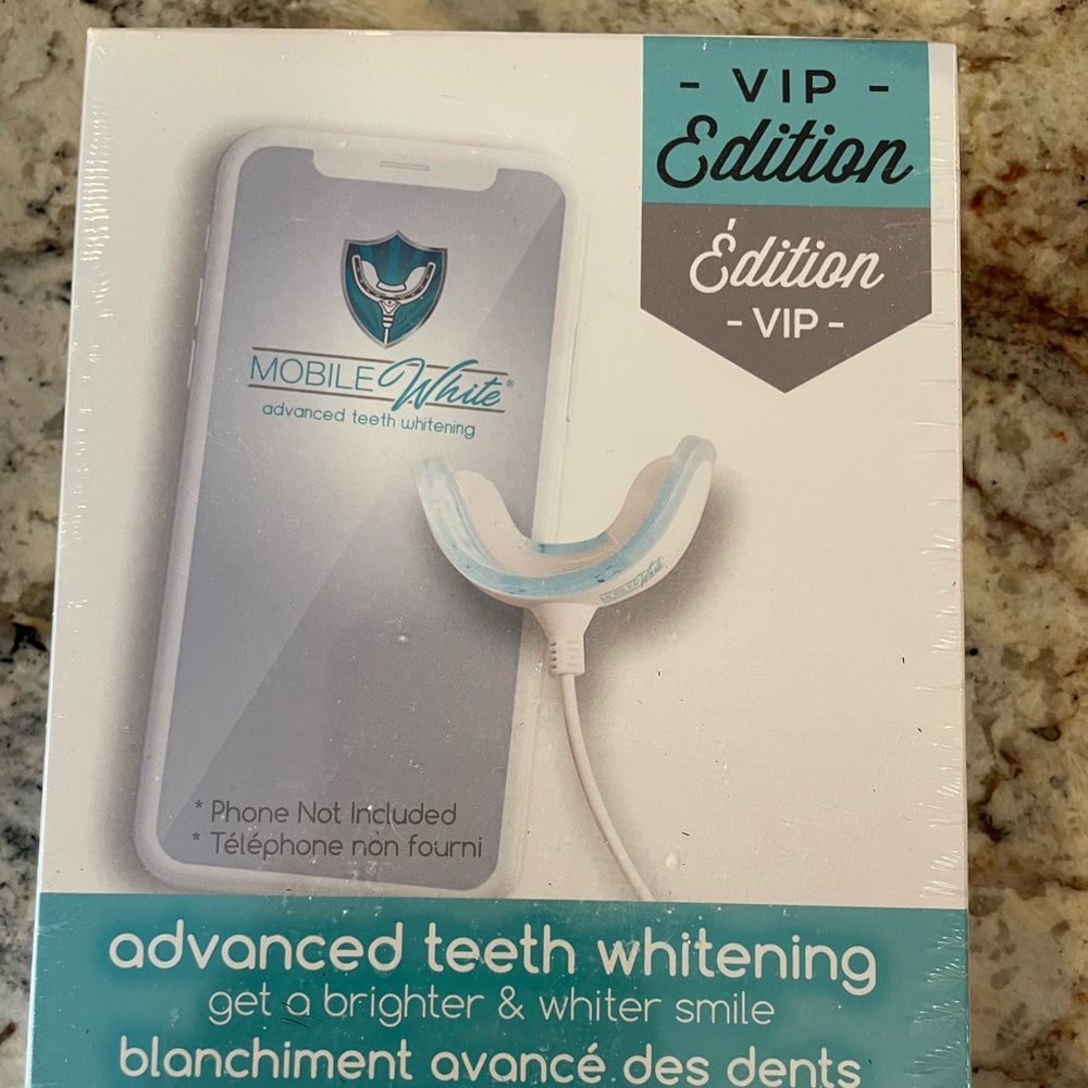 Mobile white teeth whitening